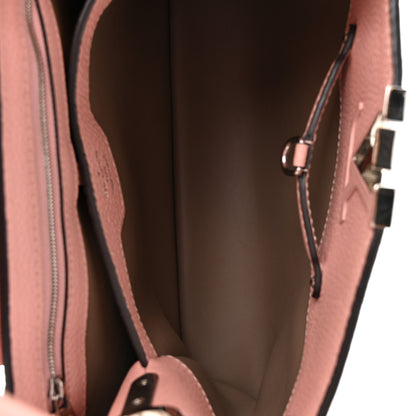 Louis Vuitton Taurillon Capucines PM Magnolia 5 of 13
