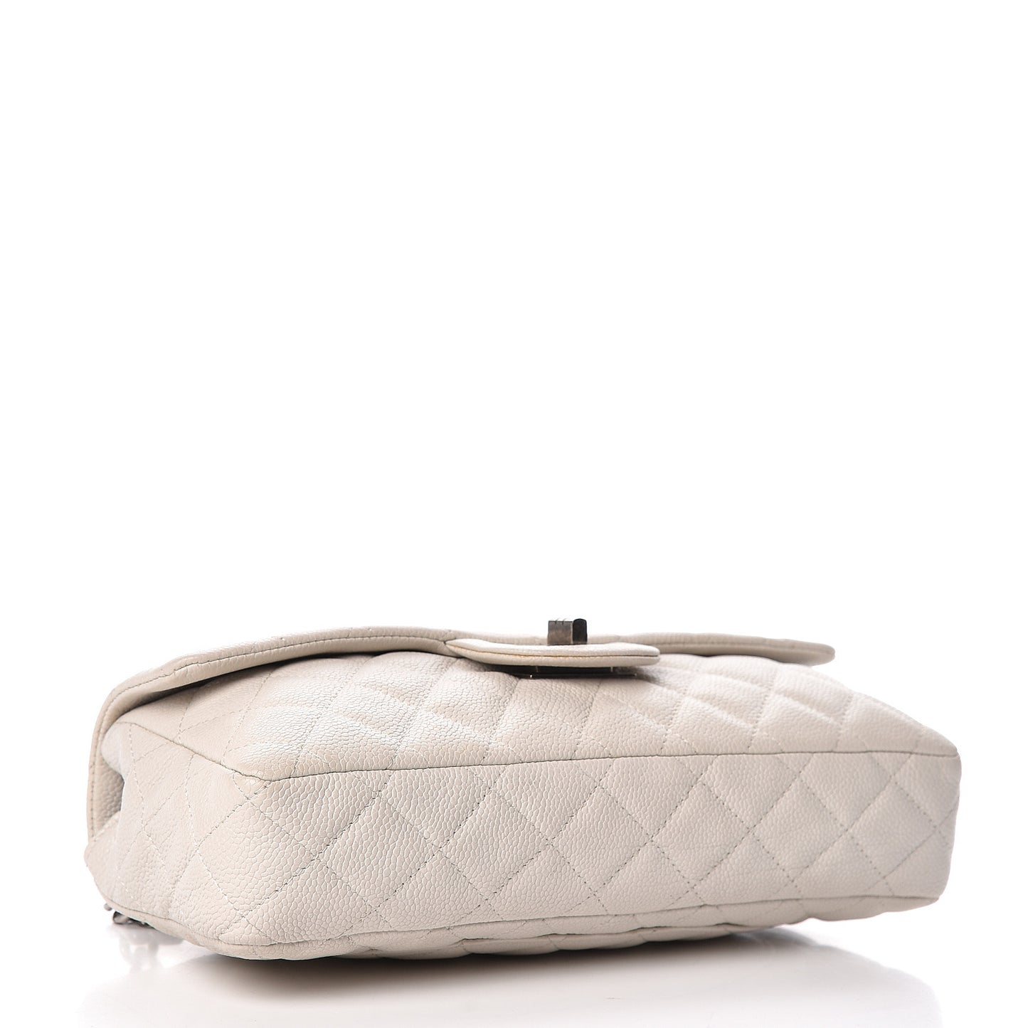 Caviar Quilted 2.55 Reissue East West Flap White