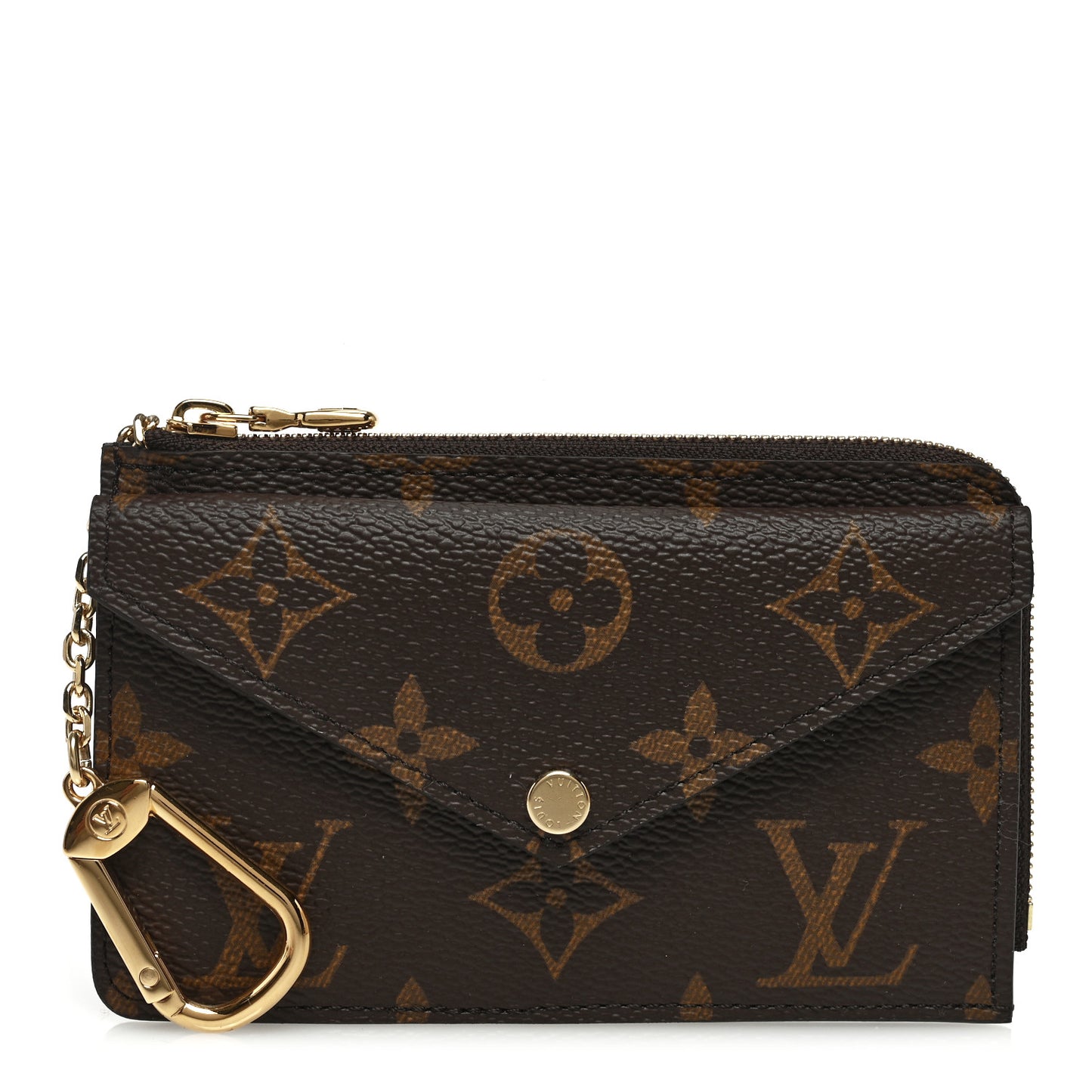 Monogram Recto Verso Card Holder Black