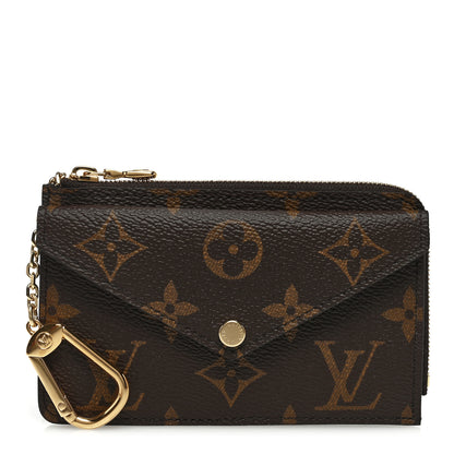 Louis Vuitton Monogram Recto Verso Card Holder Black 1 of 6