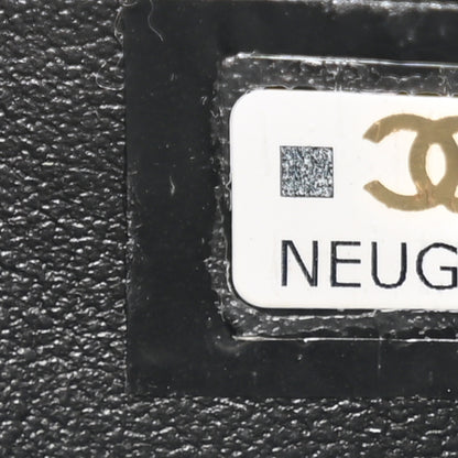 Chanel Lambskin Crystal Quilted Mini Chain Belt Bag Black 7 of 11