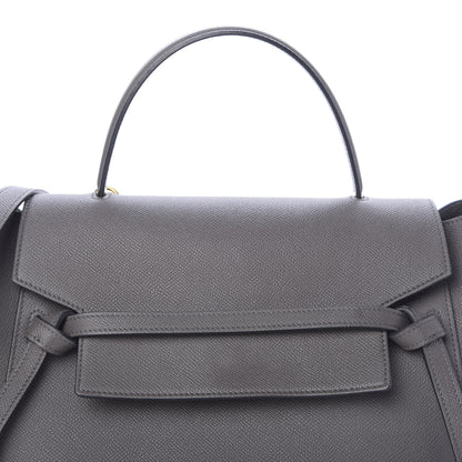 Celine Grained Calfskin Mini Belt Bag Grey 10 of 10