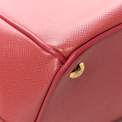 Prada Saffiano Medium Galleria Double Zip Tote Geranio 15 of 17