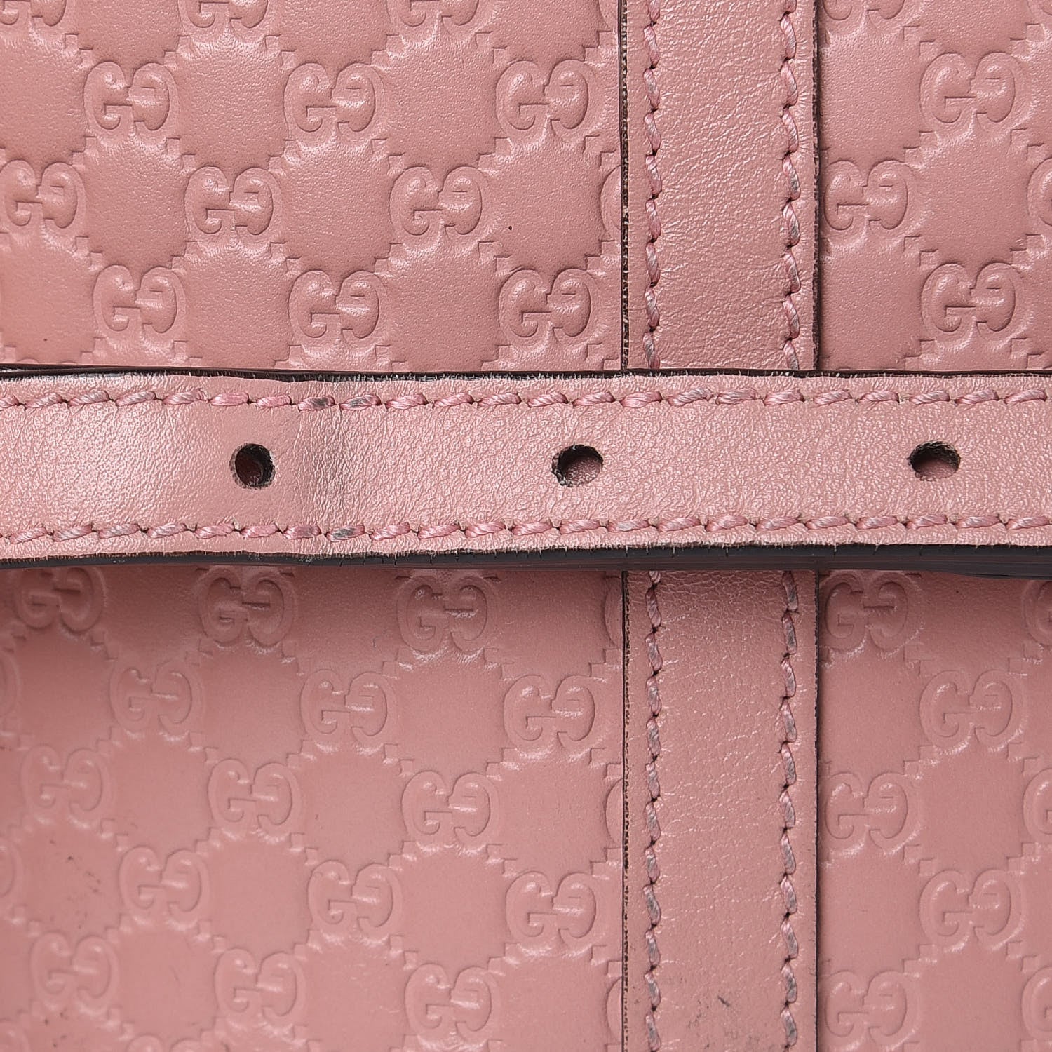 Gucci Soft Microguccissima Small Zippered Satchel Soft Pink 15 of 19