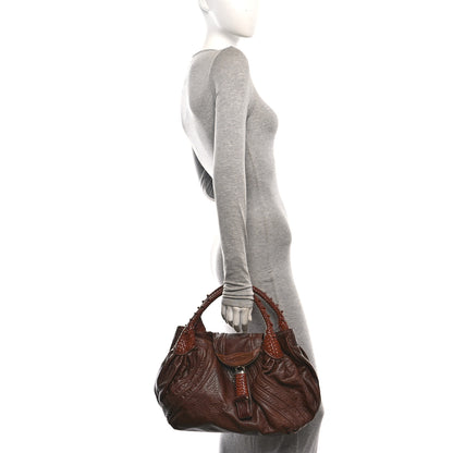 Fendi Nappa Nuvolata Spy Cognac 2 of 11