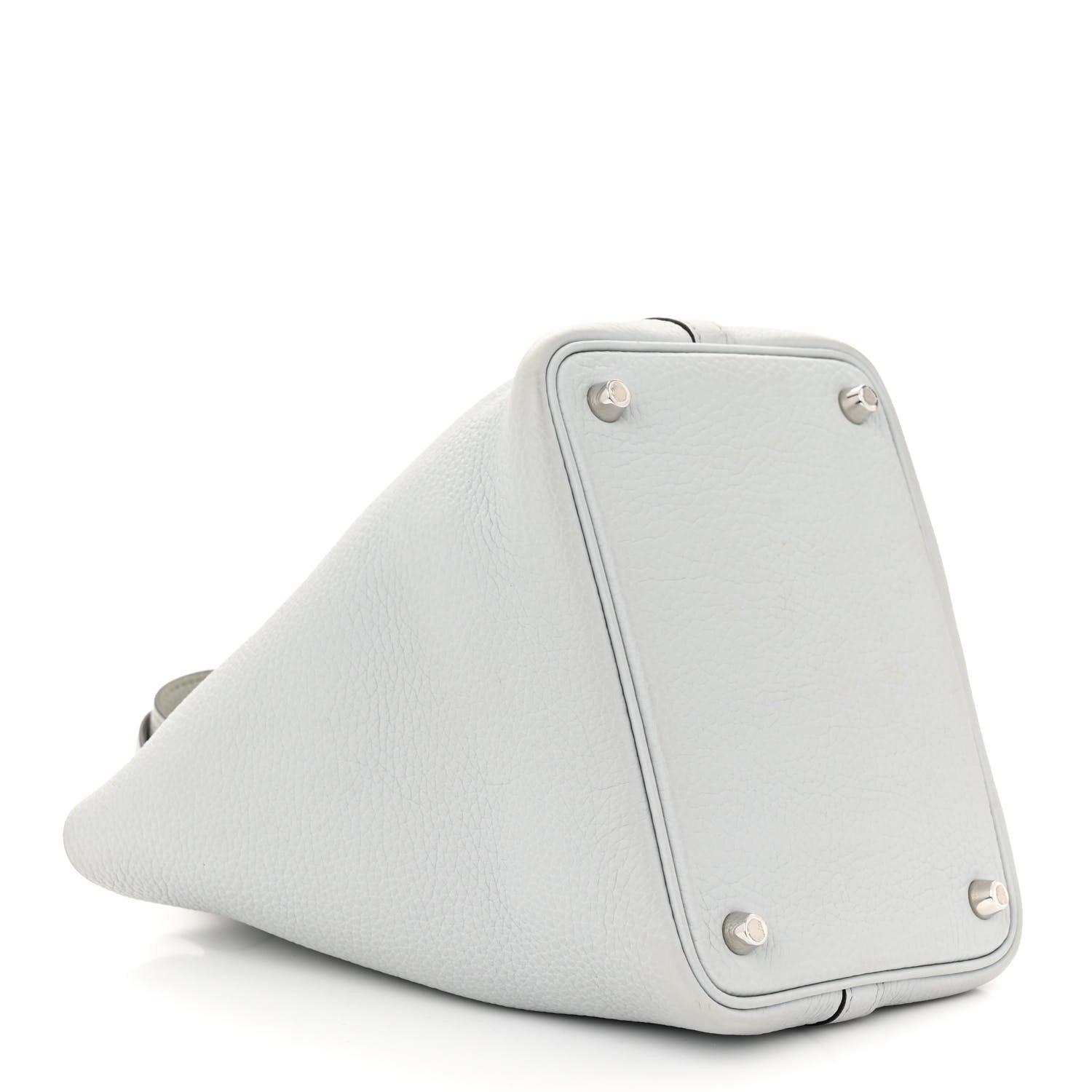 Hermes Taurillon Clemence Picotin Lock 18 PM Bleu Pale 4 of 11