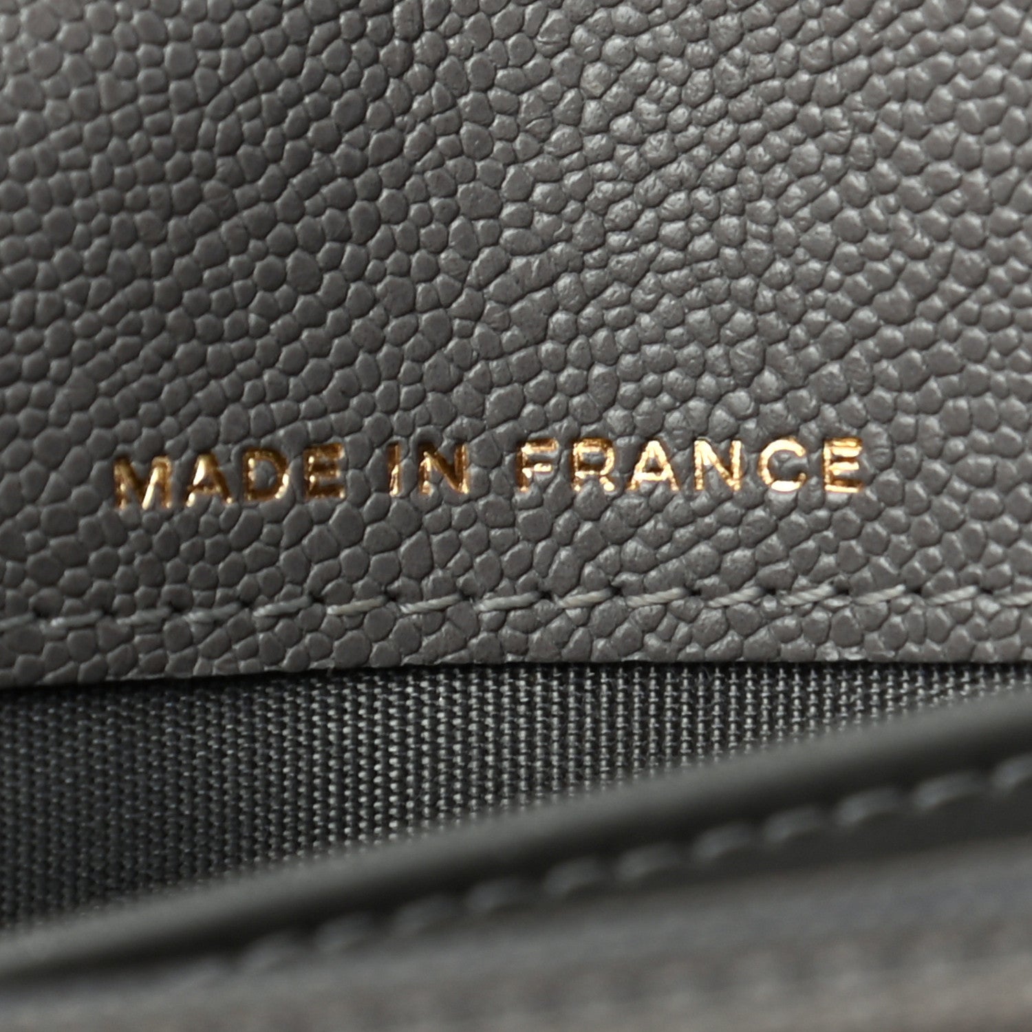 Chanel Caviar Quilted Medium Boy Flap Wallet Grey 7 of 12