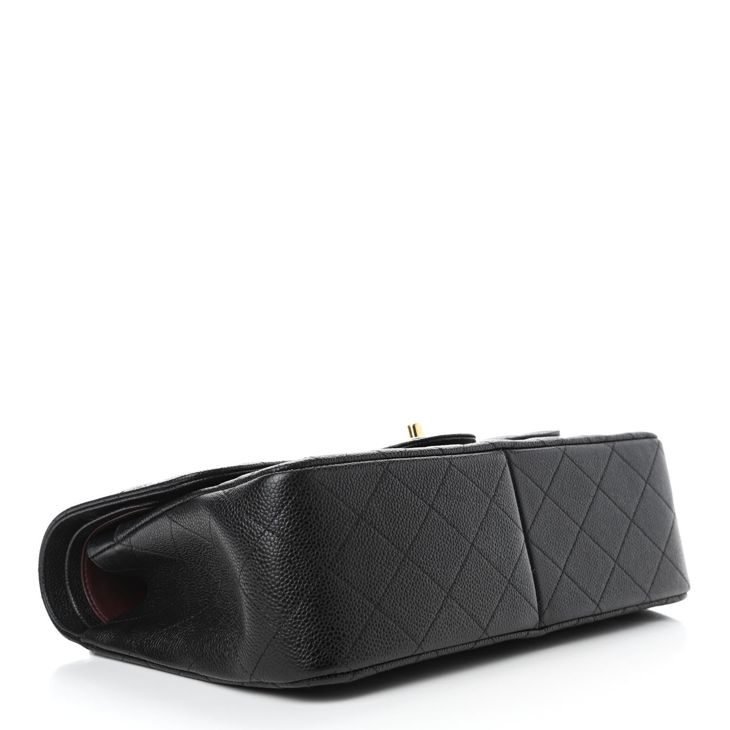 Chanel Caviar Quilted Jumbo Double Flap Black 3 of 4