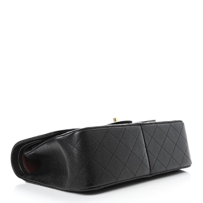 Chanel Caviar Quilted Jumbo Double Flap Black 3 of 4