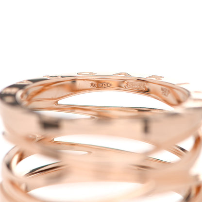 Bulgari 18K Rose Gold B.Zero1 Legend Four-Band Ring 58 8.25 5 of 7