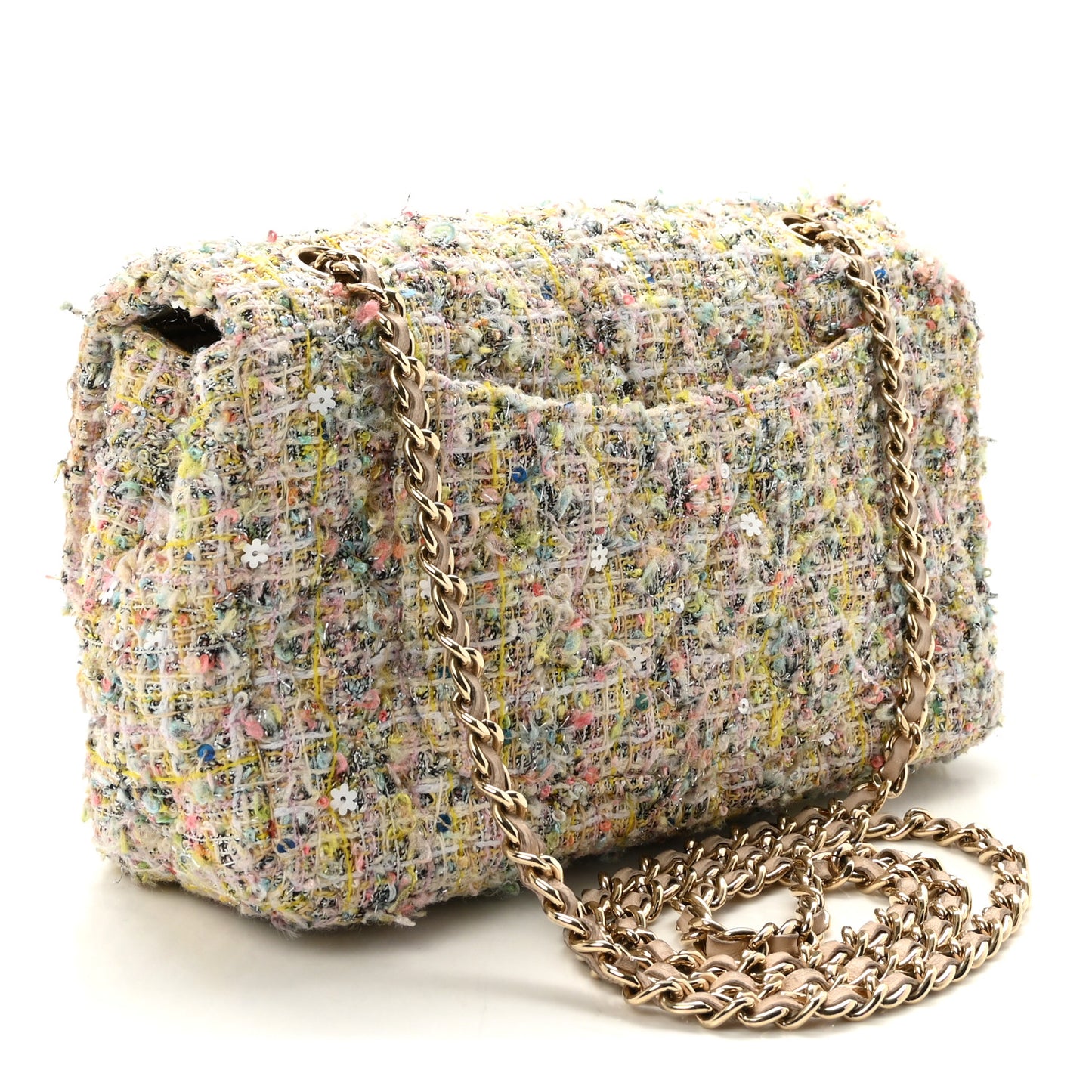 Tweed Garden Party 2.55 Reissue Mini Flap Multicolor