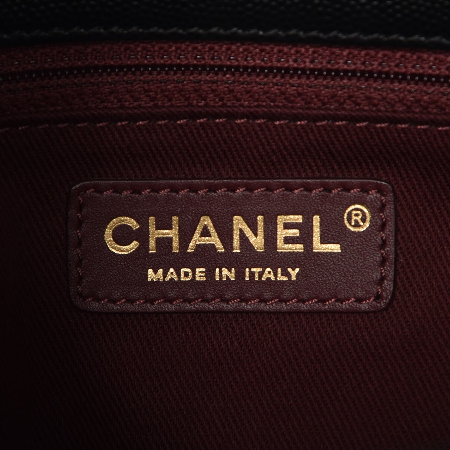 Chanel Caviar Quilted Large Coco Handle Flap Black 7 of 9