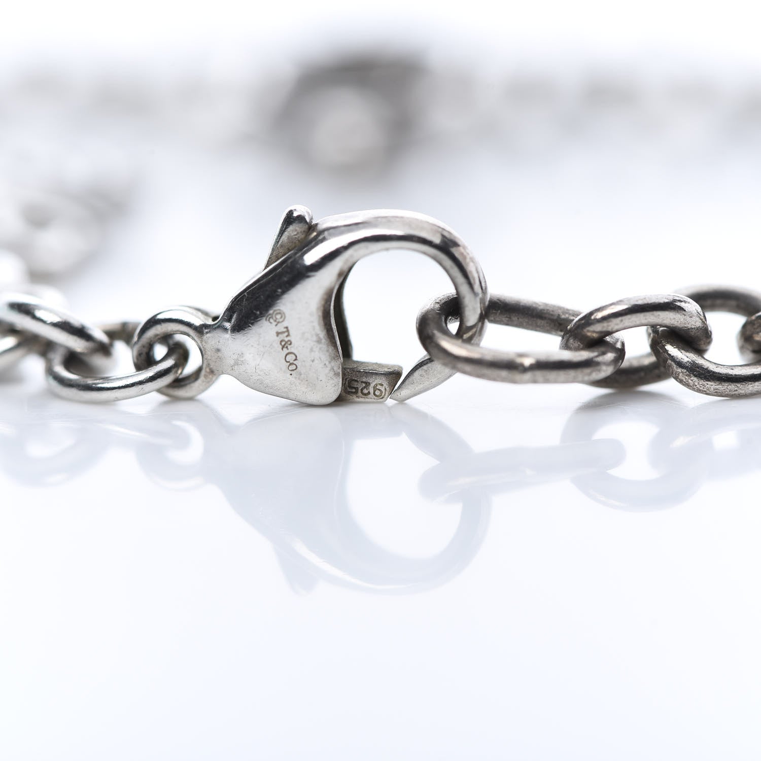 Tiffany Sterling Silver Bug Charm Bracelet 5 of 6