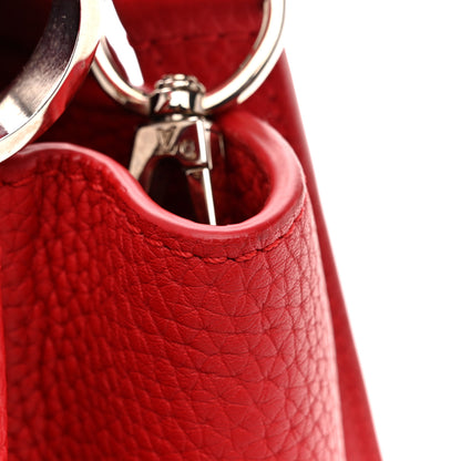 Louis Vuitton Taurillon Capucines BB Scarlet Red 10 of 13
