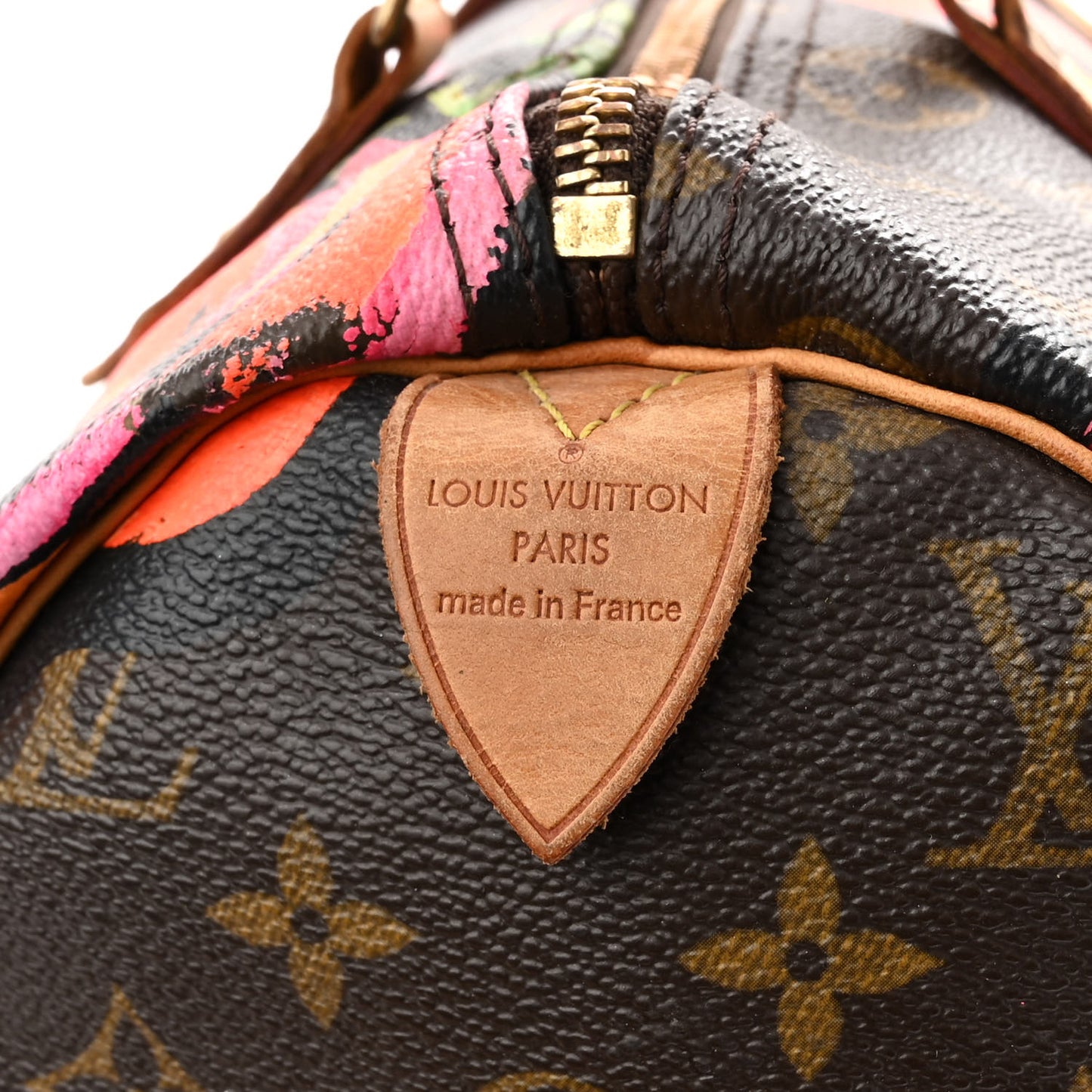 Monogram Roses Speedy 30
