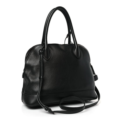 Balenciaga Supple Calfskin Ville Top Handle Bag Black 4 of 10
