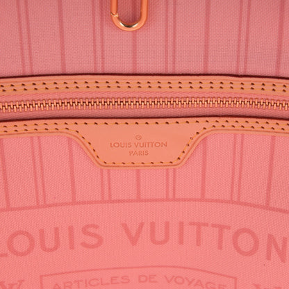 Louis Vuitton Damier Azur Tahitienne Neverfull MM 6 of 9