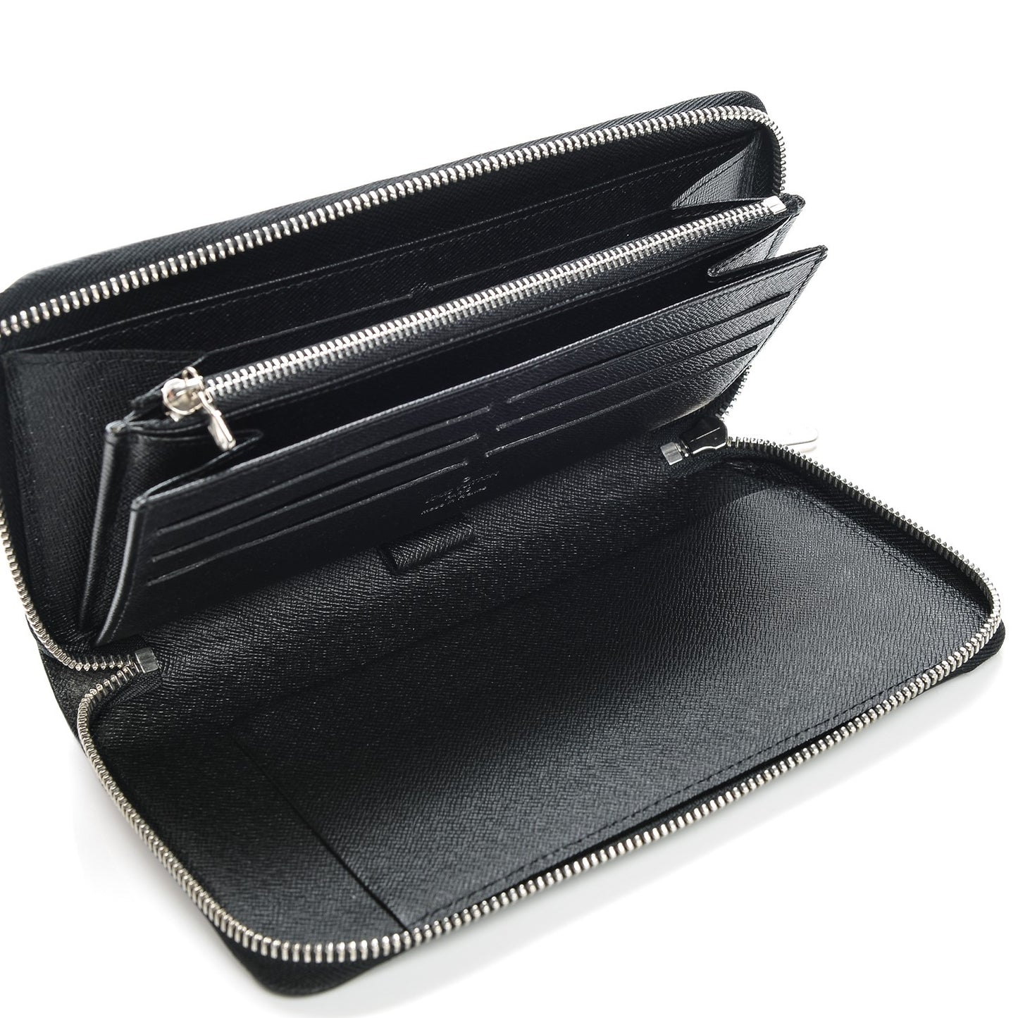 Epi Zippy Organizer Wallet Black