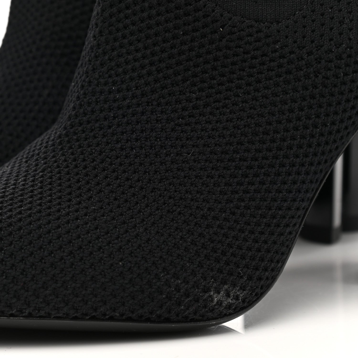 Louis Vuitton Monogram Stretch Fabric Silhouette Ankle Boots 36 Black 8 of 11