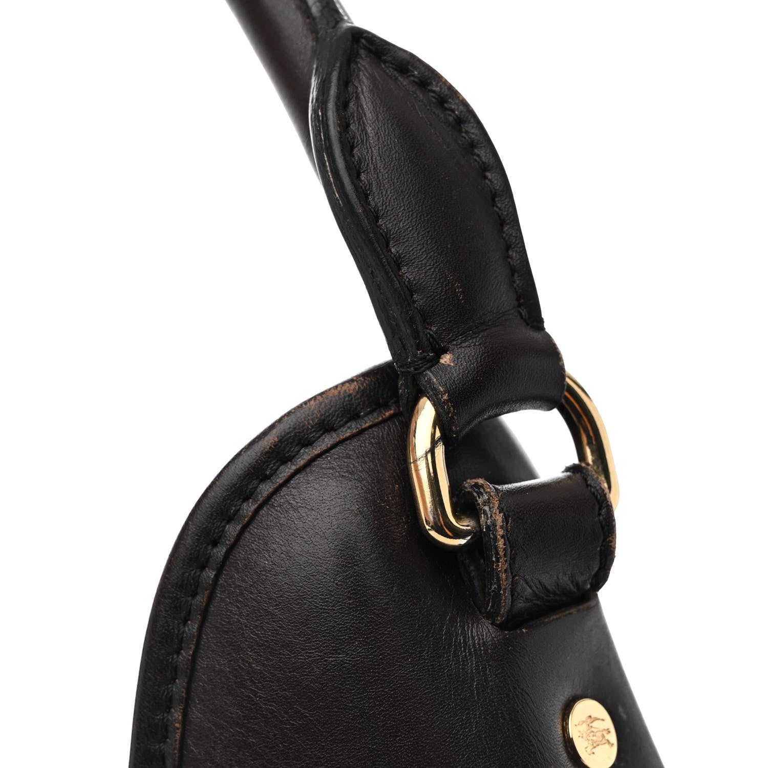 Burberry Haymarket Check Small Brooklyn Hobo Brown 14 of 20