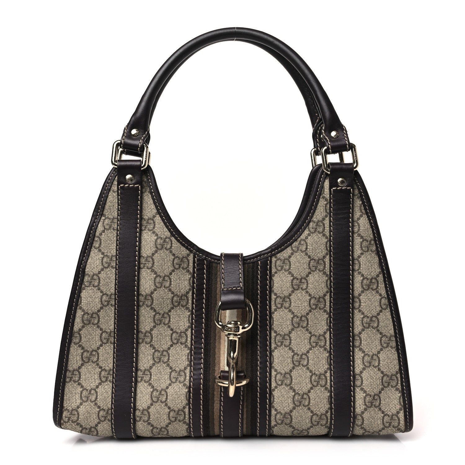 Gucci Monogram Small Joy Shoulder Bag Dark Brown 1 of 9