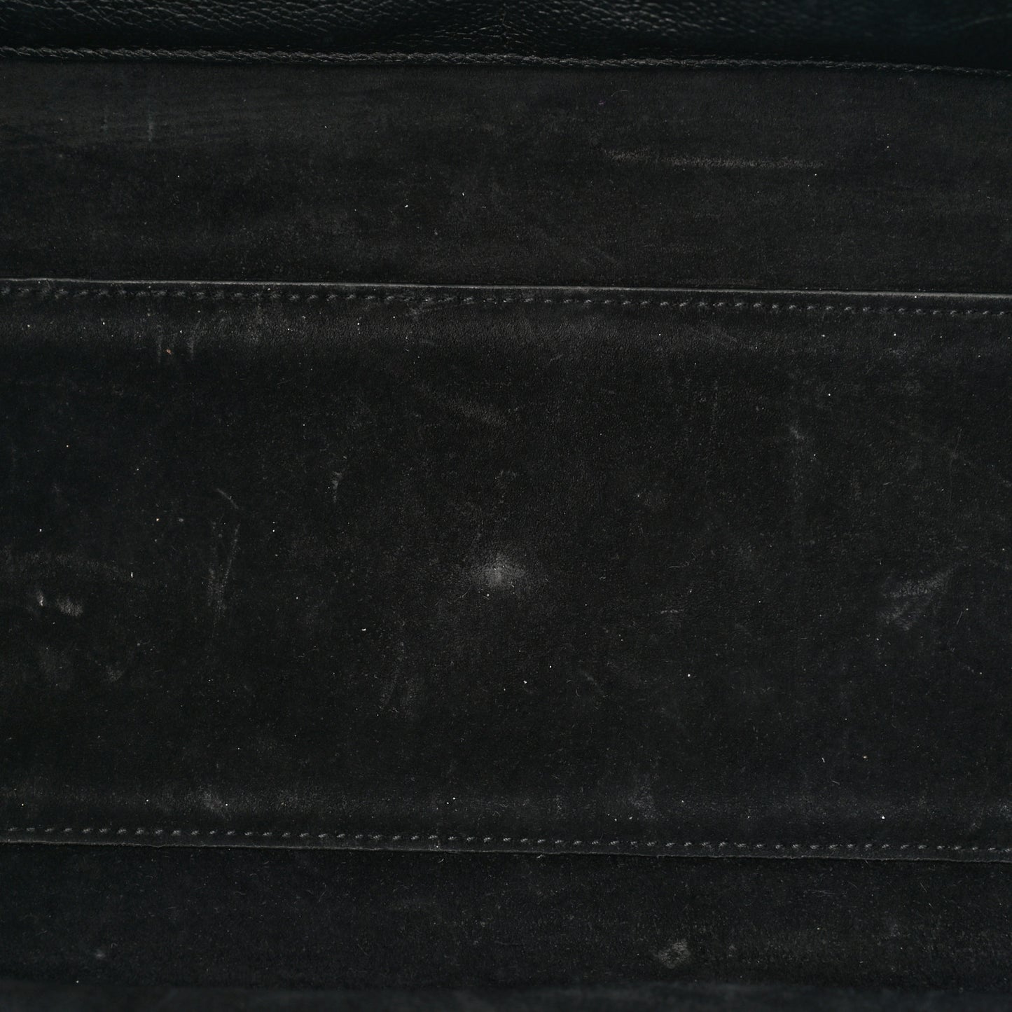 Grained Calfskin Medium Cabas Rive Gauche Black