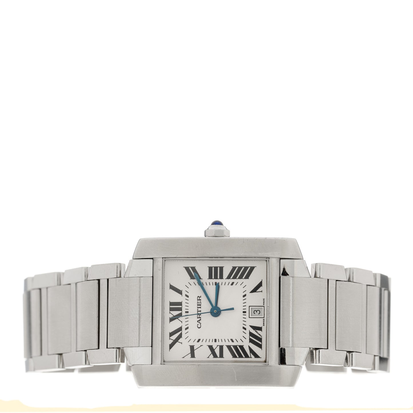 Stainless Steel 28mm Tank Francaise Automatic Watch