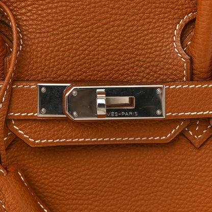 Hermes Togo Birkin 30 Gold 11 of 13