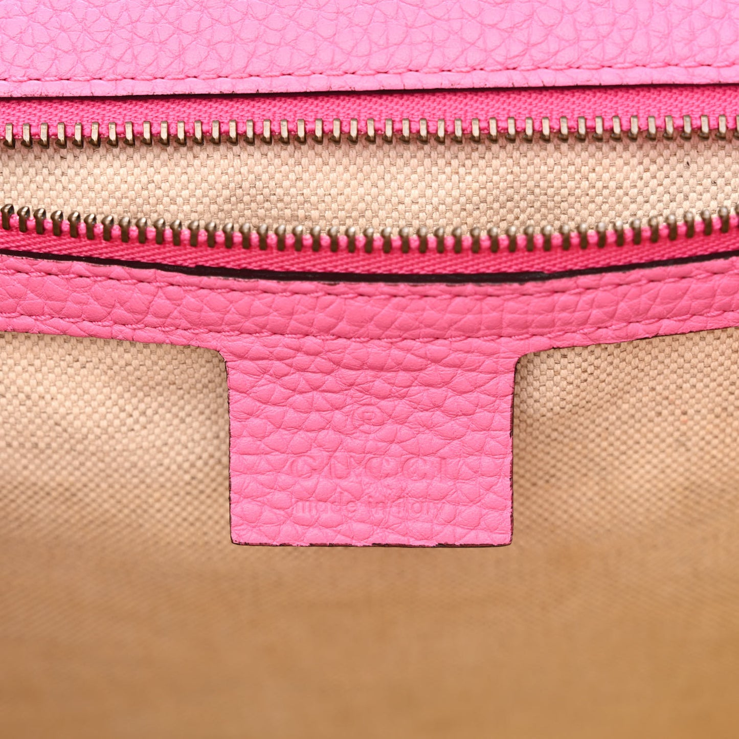 Calfskin Small GG Marmont Top Handle Bag Pink Tropical Flower