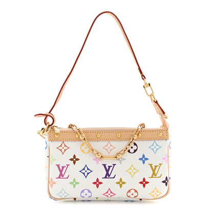 Louis Vuitton LV X TM Monogram Multicolor Pochette Accessories White 1 of 9
