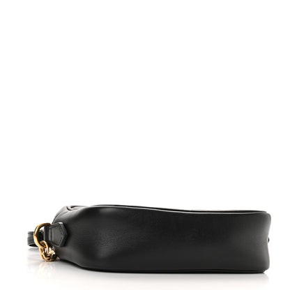 Gucci Calfskin Matelasse Mini GG Marmont Chain Shoulder Bag Black 4 of 11