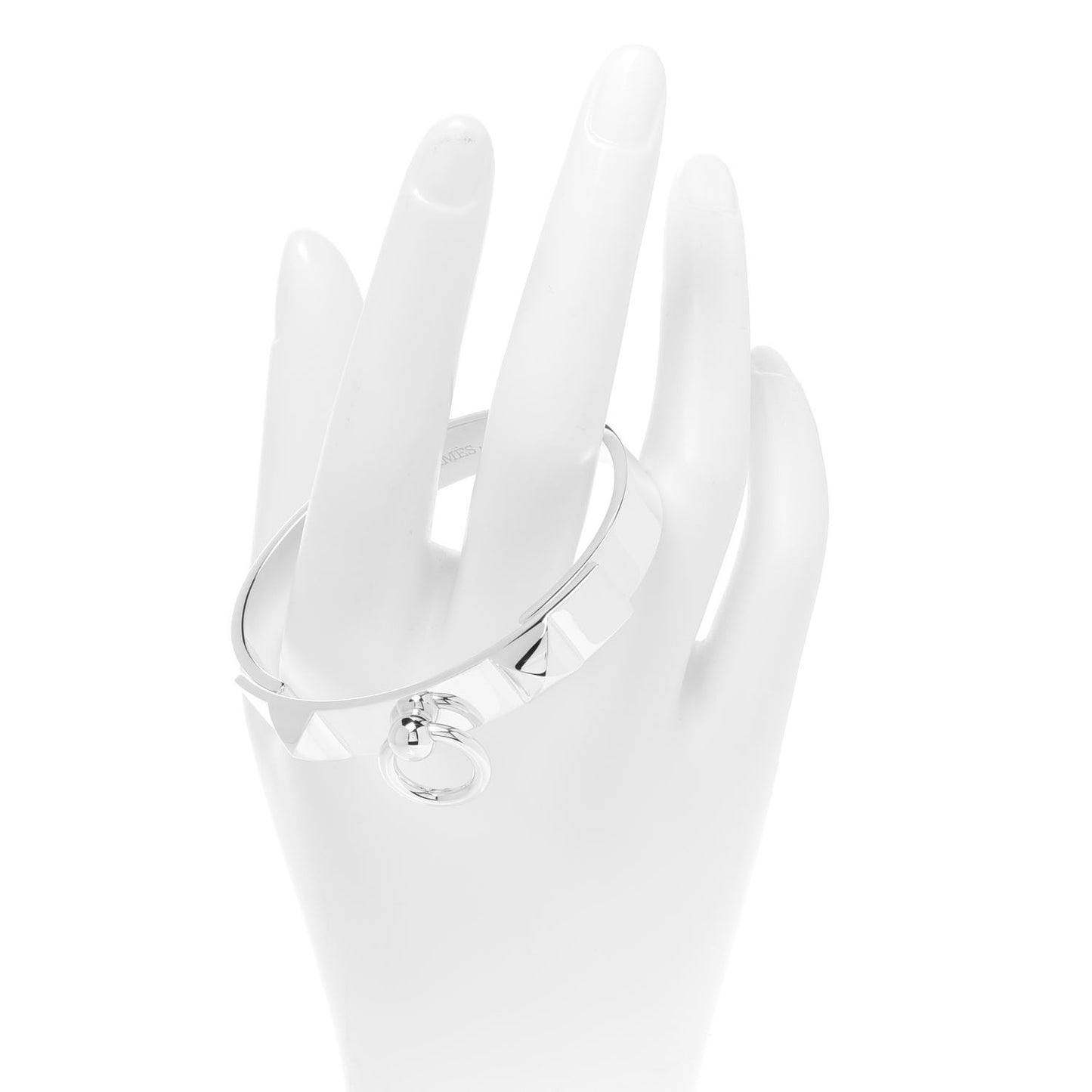 Sterling Silver PM Collier De Chien Bracelet ST