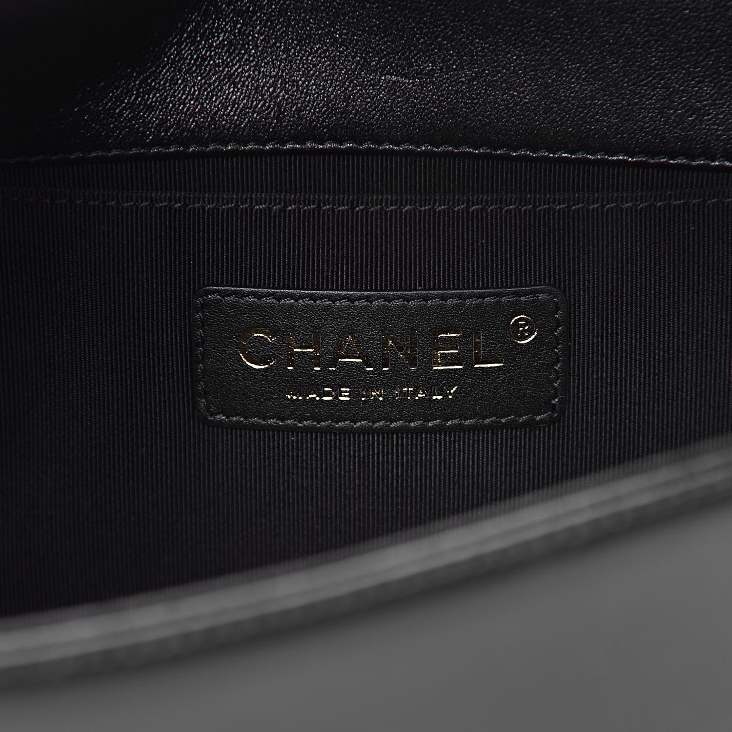 Chanel Lambskin Embroidered Camellia Quilted Small Boy Flap Black 6 of 11