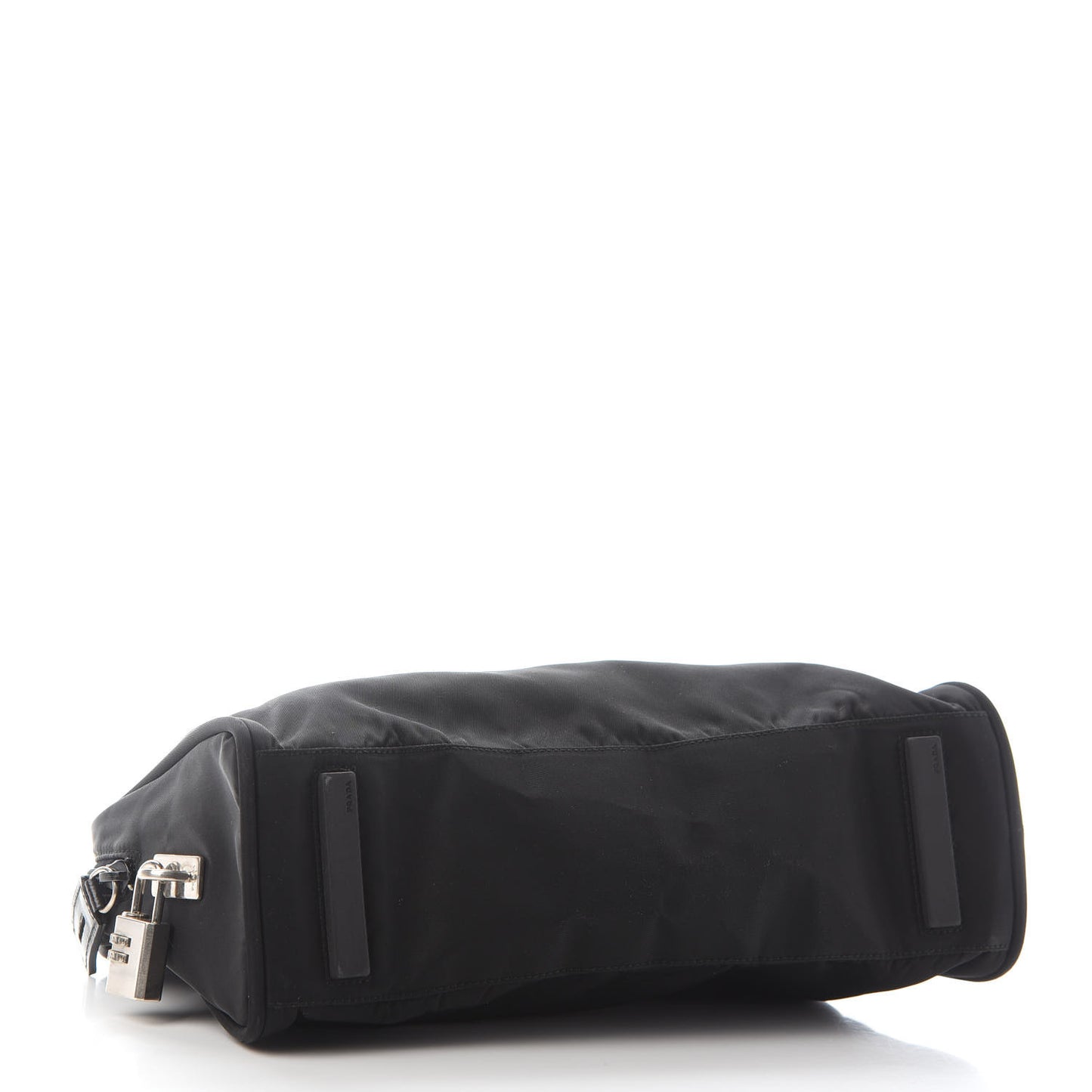 Tessuto Nylon Sport Semitracolla Shoulder Bag Black