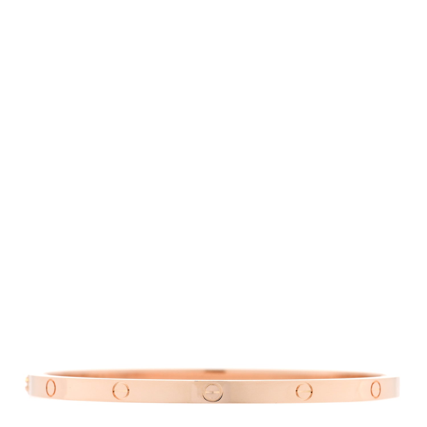 Cartier 18K Pink Gold Small LOVE Bracelet 17 2 of 7