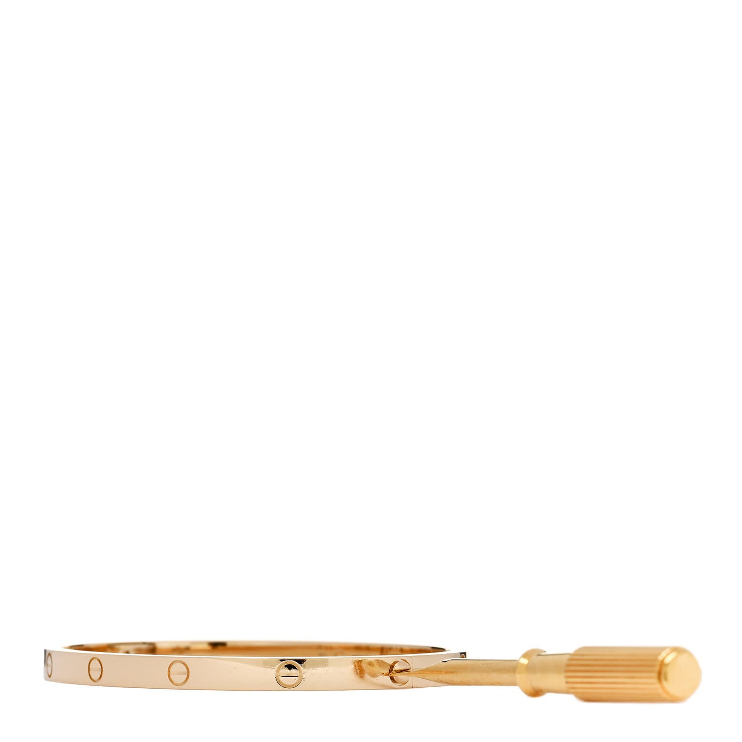 Cartier 18K Yellow Gold Small LOVE Bracelet 15 3 of 6