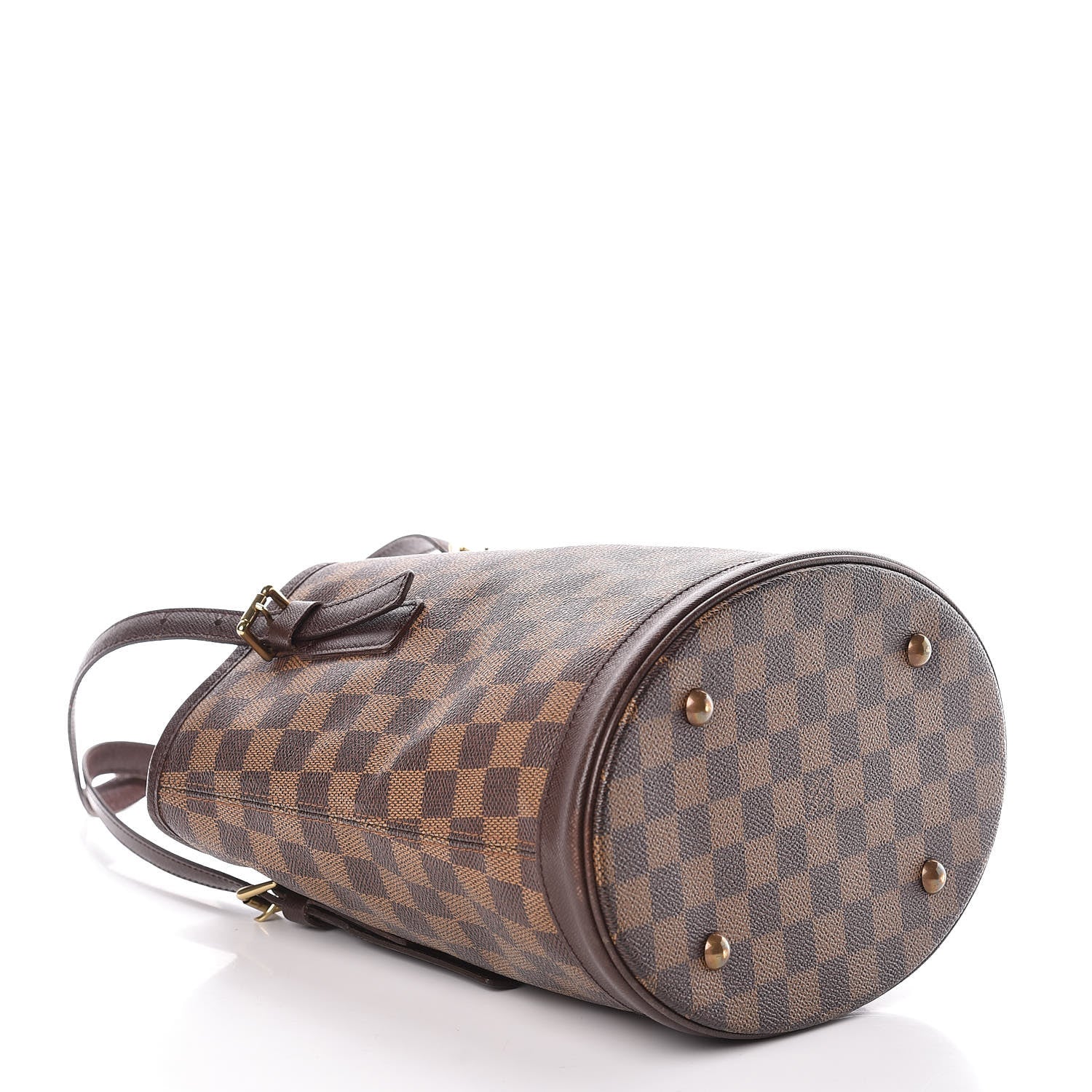 Louis Vuitton Damier Ebene Marais Bucket 23 5 of 10