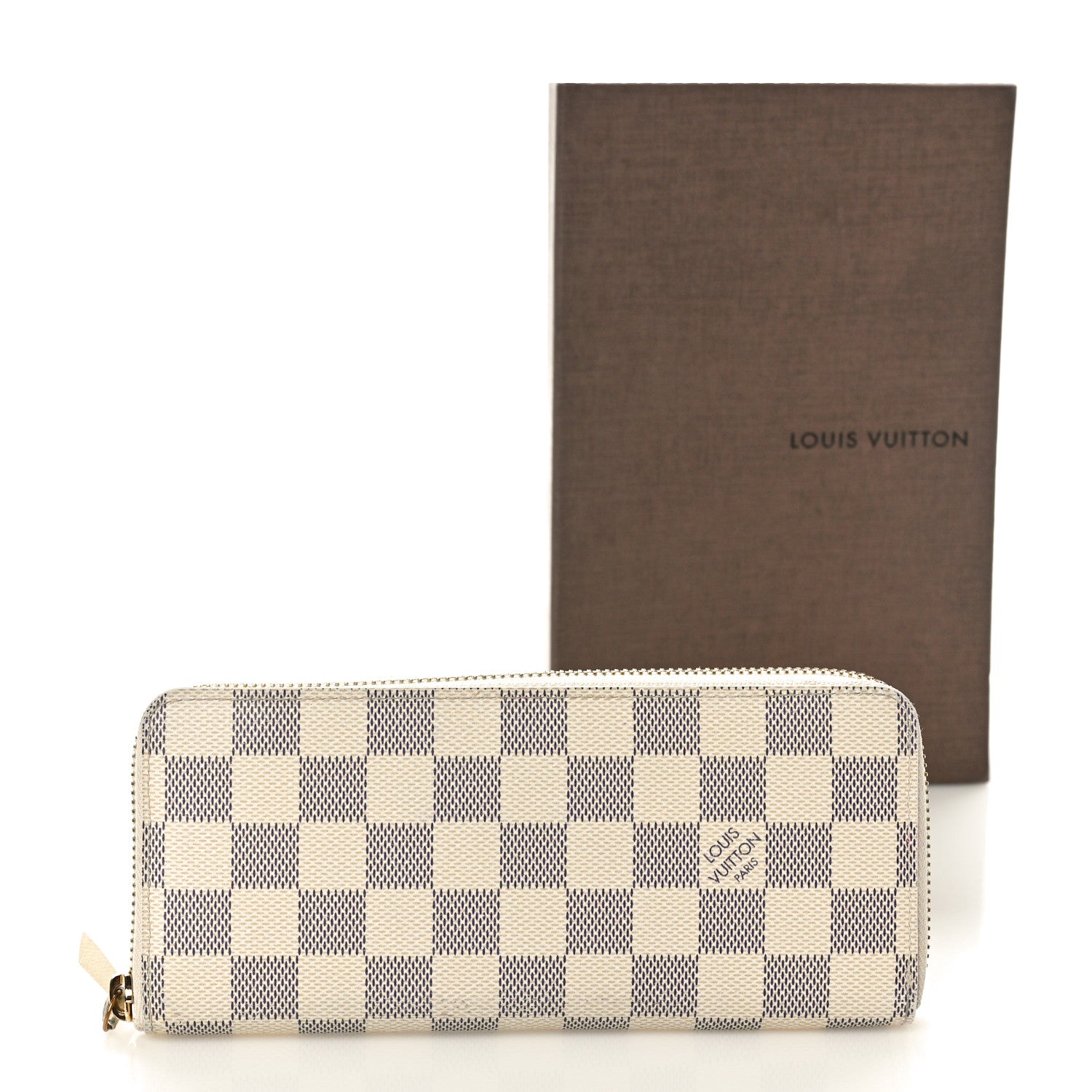 Louis Vuitton Damier Azur Clemence Wallet 8 of 8