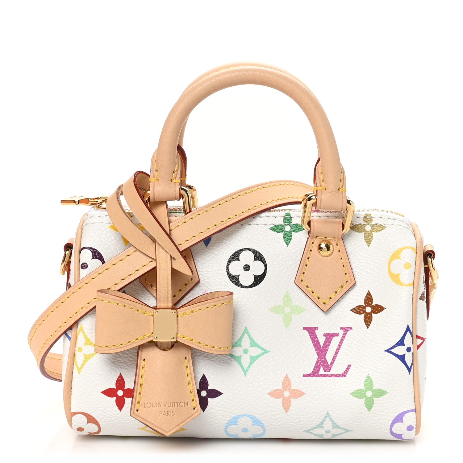 Louis Vuitton LV X TM Monogram Multicolor Nano Speedy White 1 of 10
