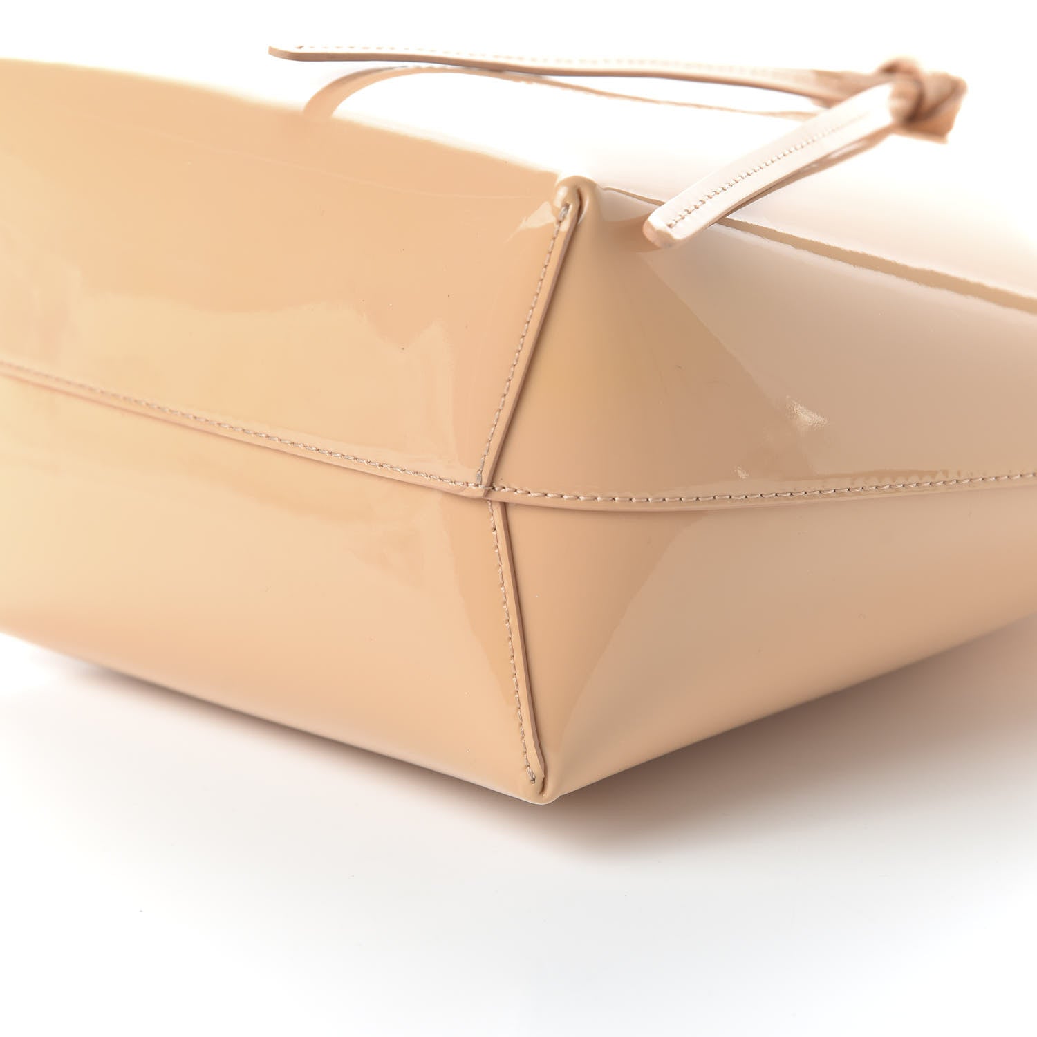 Mansur Gavriel Patent Calfskin Bucket Bag Rosa 7 of 10