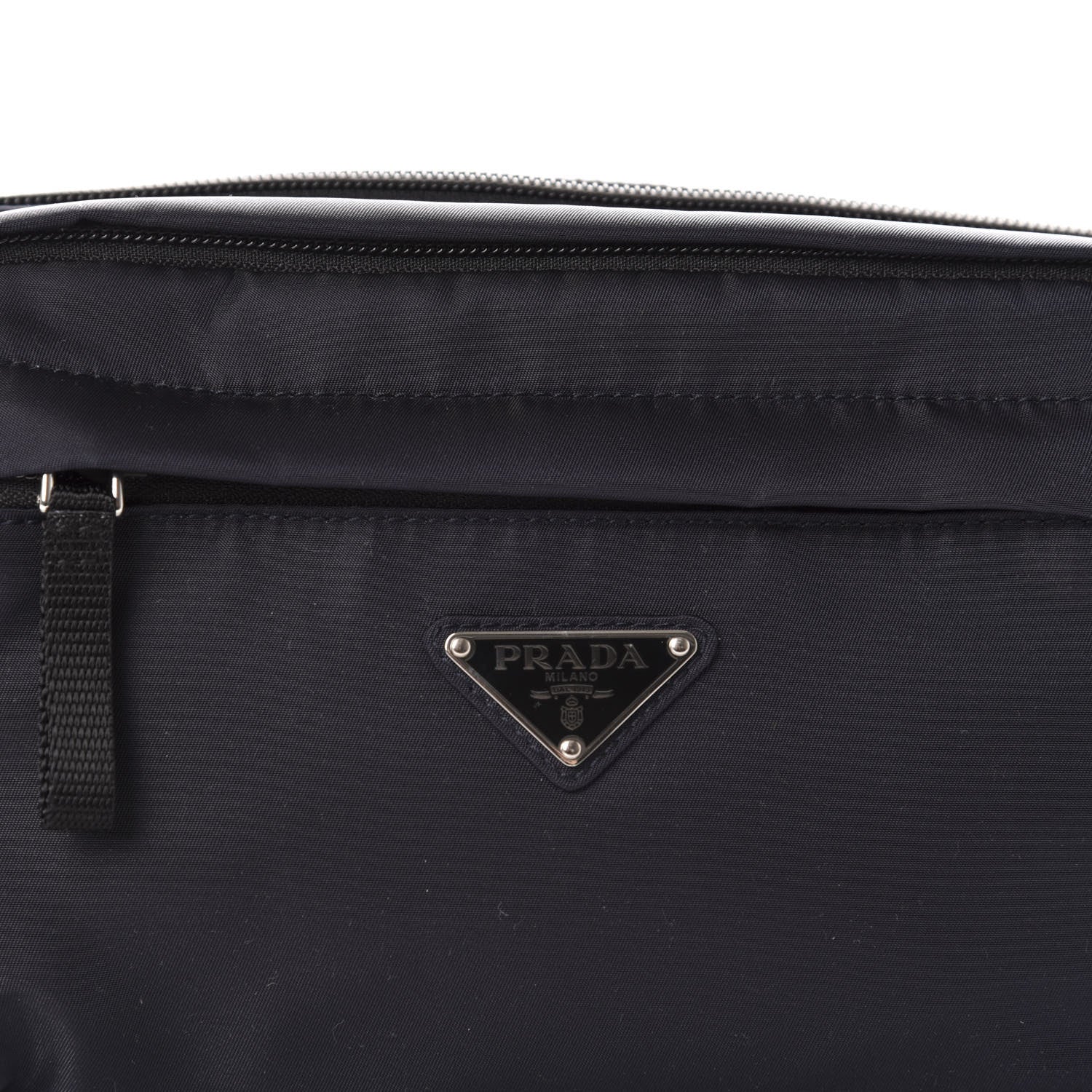 Prada Tessuto Nylon Montagna Belt Bag Blue 9 of 9
