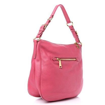 Prada Vitello Daino Hobo Peonia 2 of 10