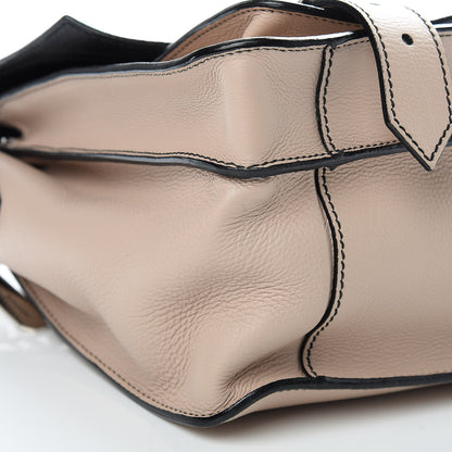 Proenza Schouler Grained Calfskin Medium Contrast Stitch PS1 Satchel Sand 9 of 12