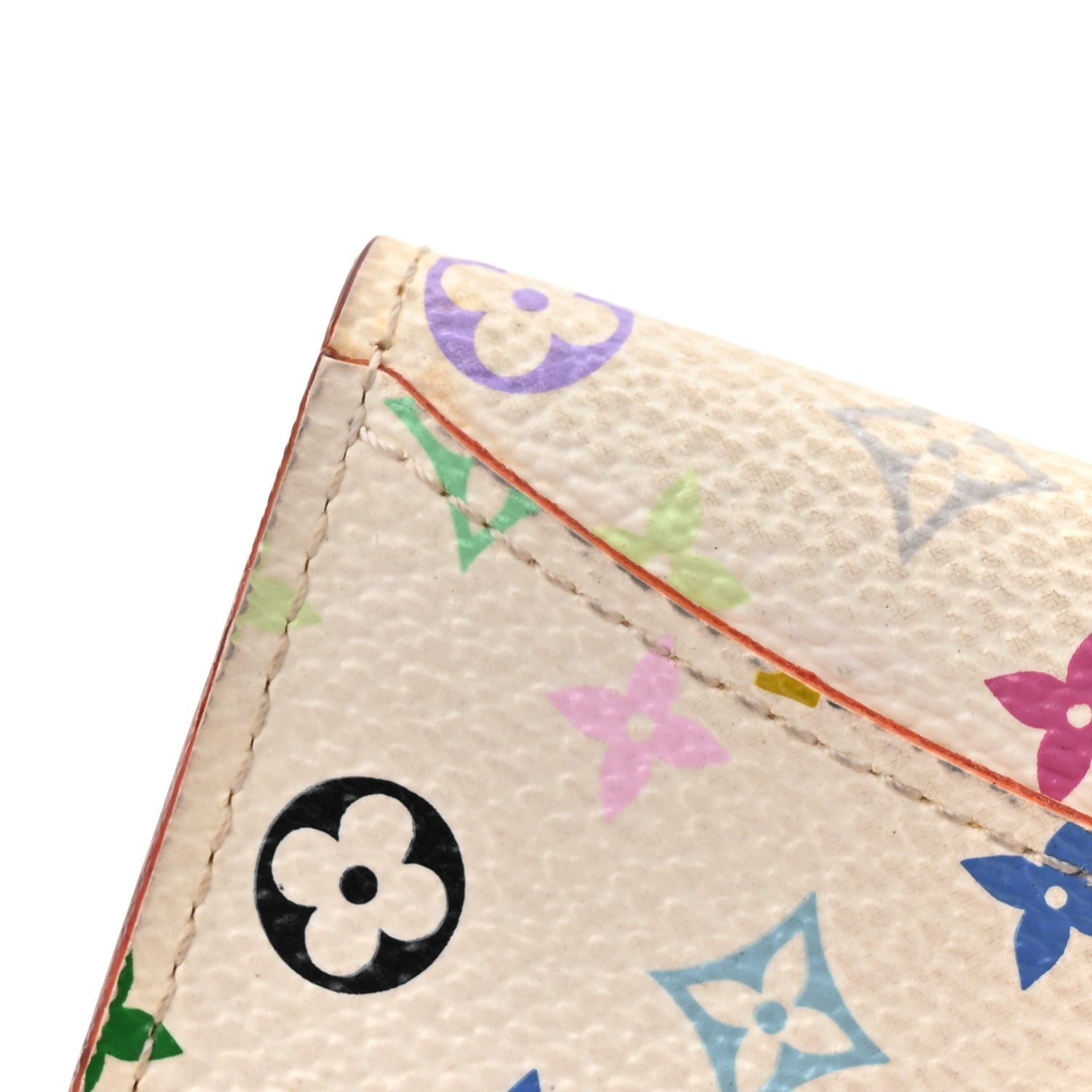 Louis Vuitton Monogram Multicolor Business Card Holder White 10 of 10