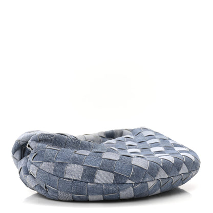 Bottega Veneta Nappa Denim Effect Intrecciato Mini Jodie Denim 4 of 10