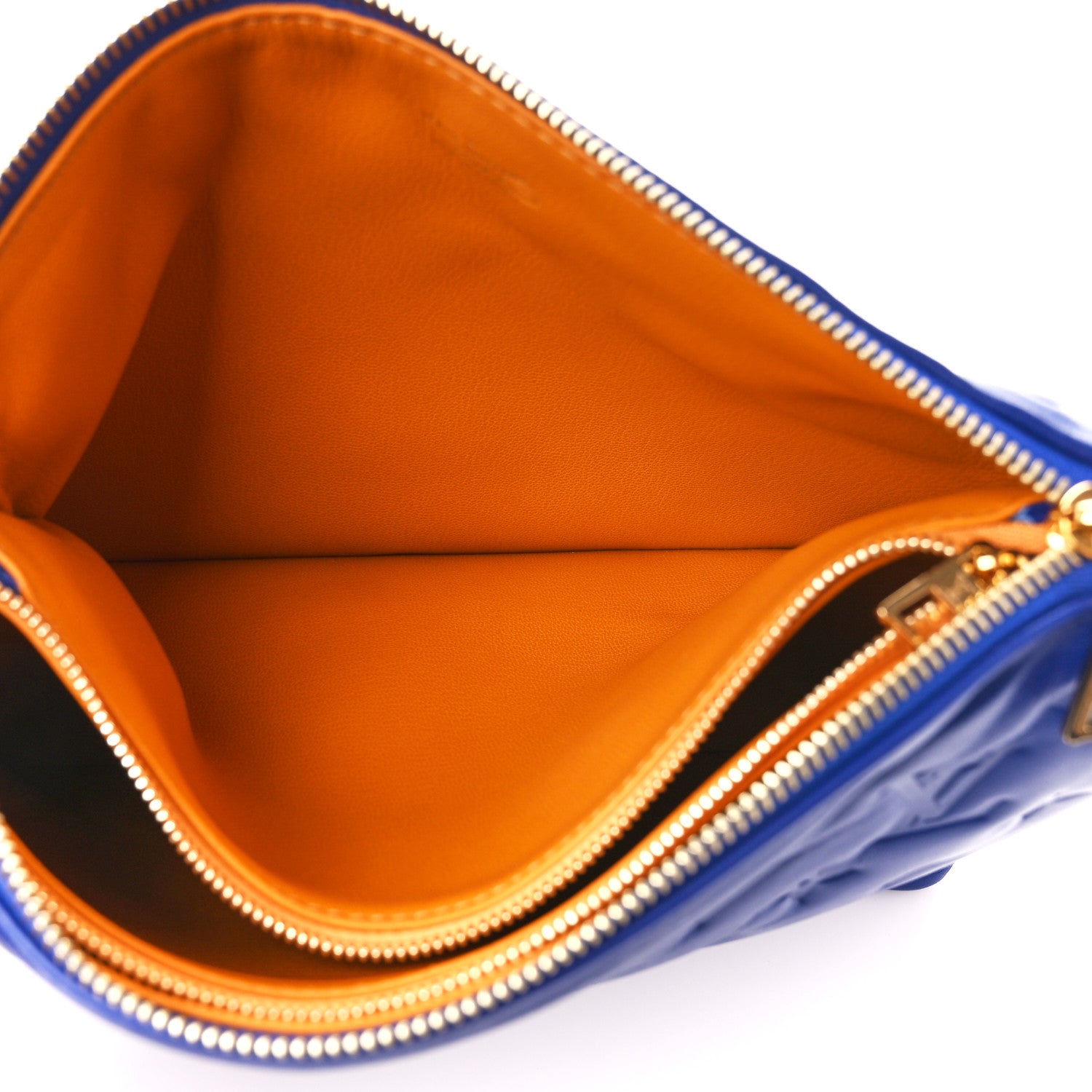 Louis Vuitton Lambskin Embossed Monogram Coussin PM H32 Smalt Blue 7 of 13