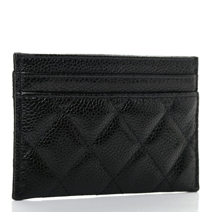 Chanel Caviar Quilted Incognito Card Holder Black 2 of 5