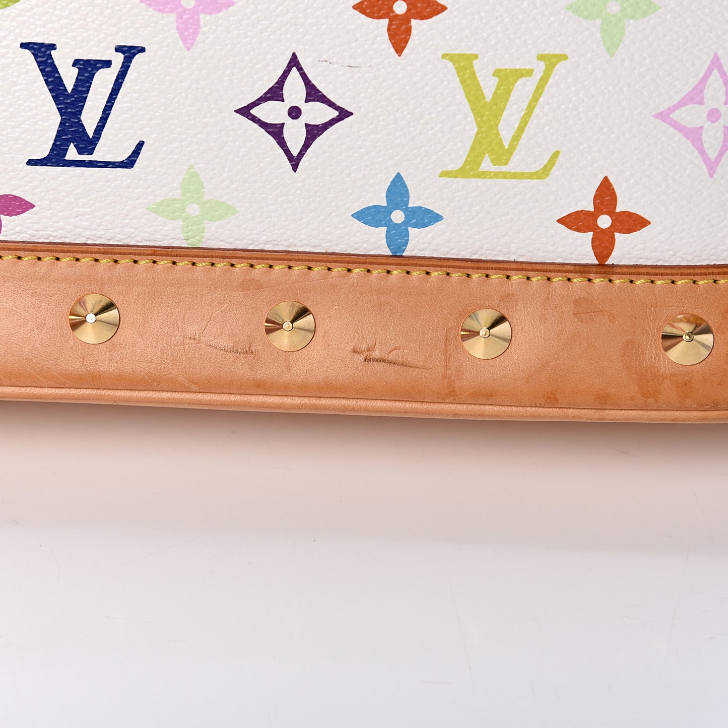 Monogram Multicolor Alma White