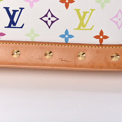 Louis Vuitton Monogram Multicolor Alma White 14 of 16