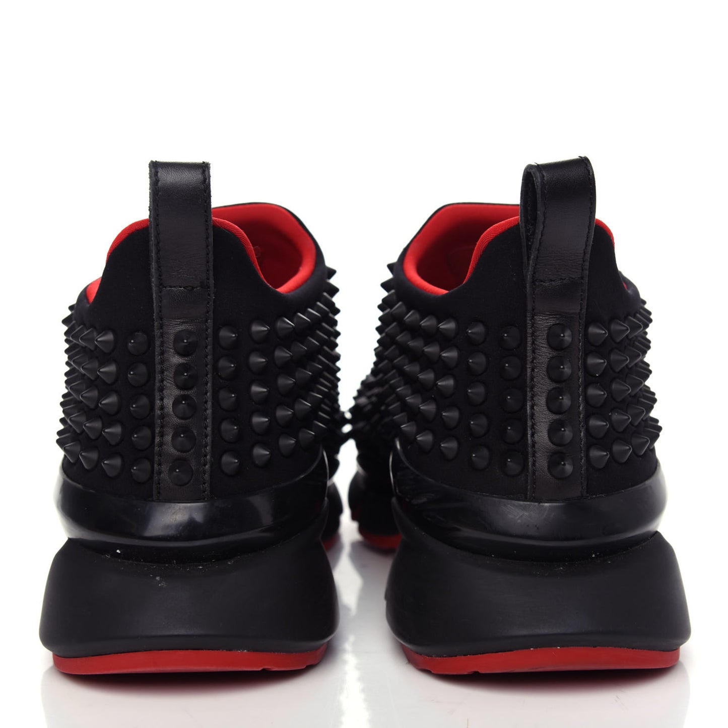 Neoprene Spike Sock Donna Flat Sneakers 36.5 Black